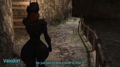 "Mighty Swordsman and the Sexy Maiden"