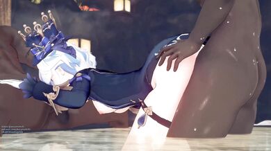 'A day in the life of Furina, the fontainous babe'