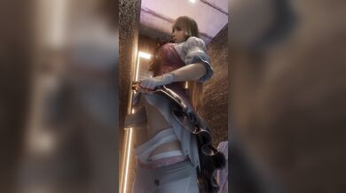 "Anal Queen Lili Stands on her Fucking Hole, Moaning Loudly"