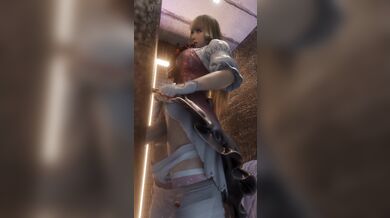 "Anal Queen Lili Stands on her Fucking Hole, Moaning Loudly"