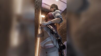 "Anal Queen Lili Stands on her Fucking Hole, Moaning Loudly"