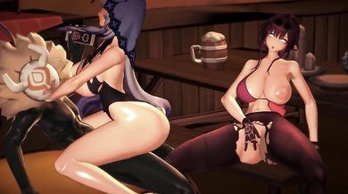 "Sexual Encounters of the Avian Kind: A Hentai Tale of Kafka and the Black Swans!"