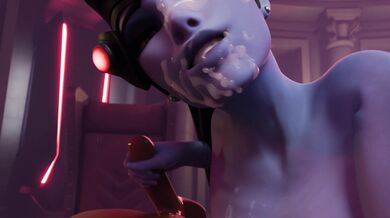 'A Widowmaker Sucking Your Soul Out of the Shadows Hentai SFM'