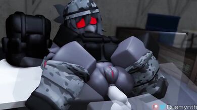 'The sexy young bird girl gets her tight asshole ravaged by a well-endowed Rusmynth'