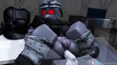 'The sexy young bird girl gets her tight asshole ravaged by a well-endowed Rusmynth'