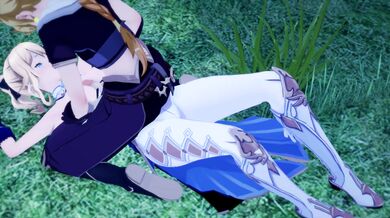 'Moonlight Meets Jean in Genshin Impact'