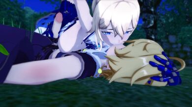 'Moonlight Meets Jean in Genshin Impact'