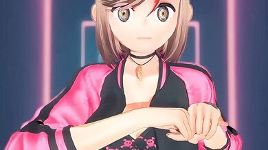 "Unleashing Her Inner Sex Kitten: Ahanubis Aggressive Tease - Suggestive Fucking Gesture"