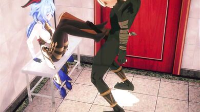 "The Naughty Priestess and Her Sexy Maid Servant Have a Threesome with a Handsome Prince!"