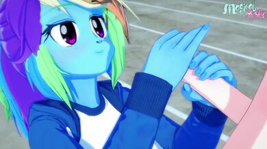 "Sexy Luna seduces you into her magic world with an orgasmic handjob (HentaiWonderland)"