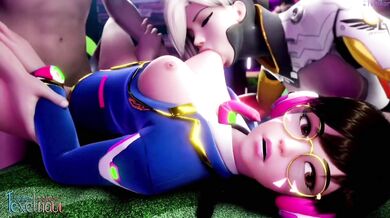 Hentai Porn: D.va's Ultimate Compilation