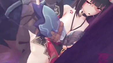 The Mystical Garden's Temptress: A Hentai Journey