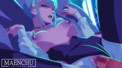 'Erotic Manga Tales - Female Student and Alien Princess Get Frisky'
