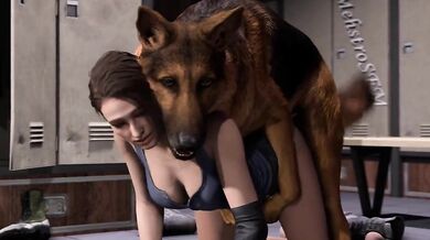 'Jill got fucked by Doggy style, a sexy pooch from Mehstro SFM'