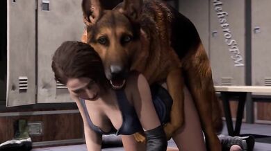 'Jill got fucked by Doggy style, a sexy pooch from Mehstro SFM'