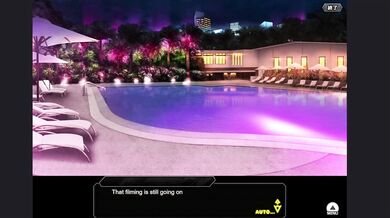 "Swimming in the waters of ecstasy with Cara H as she takes on her Taimanin RPGX lover in a passionate hentai video."