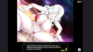 "Swimming in the waters of ecstasy with Cara H as she takes on her Taimanin RPGX lover in a passionate hentai video."