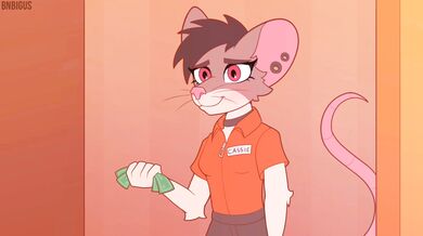 'The Unforgettable Delivery Boy Erotic Adventures Max Love Episode 5 - Cheesy Deliveries BnBigus French Subs'