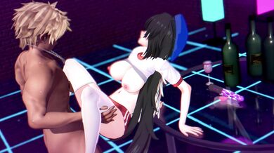 "Asian Babe Runs Through the Field in a Tiny White Dress"