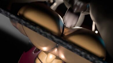 "Rouge and her red sweater get tangled up in a racy affair with Jojo Mingles in this hot 4K porn video!"