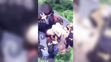 'Mitachi Rides Navia with Passionate Ecstasy'