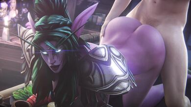 "Dungeon Master's Dream: Tyrande and Malfurion in a 4k Ultra High Definition WoW Porn"