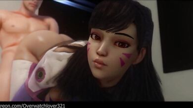 "D.Va's Doggy Style with OverwatchLover321"