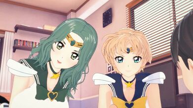 'The Sexy and Sensual Adventures of Michiru and Haruka (Neptune and Uranus) in the Koikatu Center'