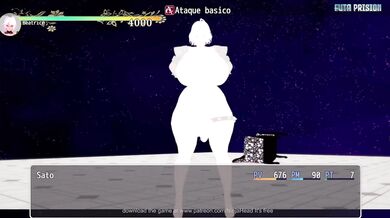 'Futa Beatrice, a futa warrior battling for her independence (Male character in a video game)'