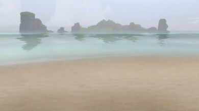 "A hot summer day at the beach leads to a steamy encounter between two attractive strangers."