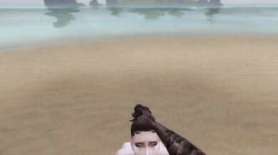 "A hot summer day at the beach leads to a steamy encounter between two attractive strangers."