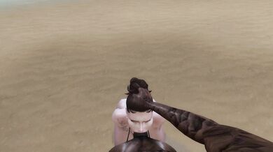 "A hot summer day at the beach leads to a steamy encounter between two attractive strangers."
