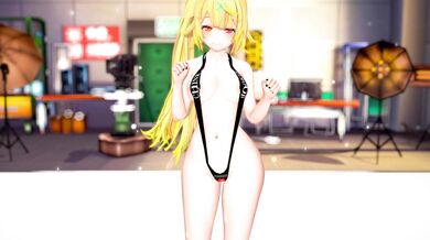 '"One-Eyed Cobby" and His "Papa Love Appeal Dance" with Bikini-Clad Stripper Sling in Ultra High Definition Quality - Featuring Hoshikawa Sara'