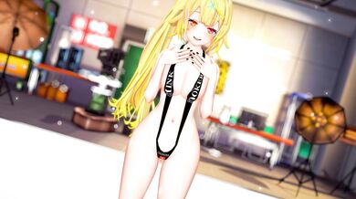 '"One-Eyed Cobby" and His "Papa Love Appeal Dance" with Bikini-Clad Stripper Sling in Ultra High Definition Quality - Featuring Hoshikawa Sara'