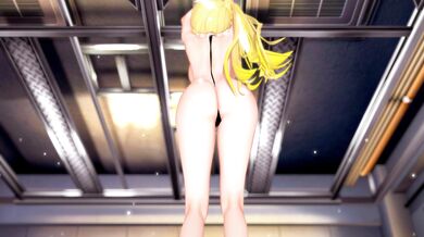 '"One-Eyed Cobby" and His "Papa Love Appeal Dance" with Bikini-Clad Stripper Sling in Ultra High Definition Quality - Featuring Hoshikawa Sara'