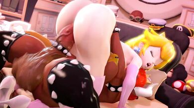 "The Ultimate Fruit Orgy - Bowset Fucking Peach"