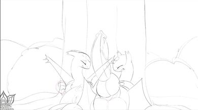 "Latias and Latios: The Psychic Squeeze - Jaden Arts Hentai"