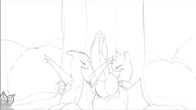 Latias and Latios: The Psychic Squeeze - Jaden Arts Hentai
