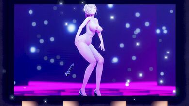 'The Black Cat and the Naked Dancing Flower Maiden, Plus Sex'