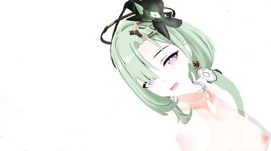 "Unveiling Desire - A Hentai MMD 3D Animation Showcasing Transparent Clothing and a Sensual Undress Dance."