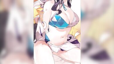 "Watching a Hentai Anime Pic"