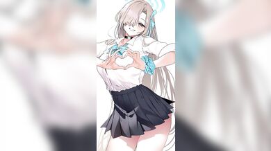 "Watching a Hentai Anime Pic"