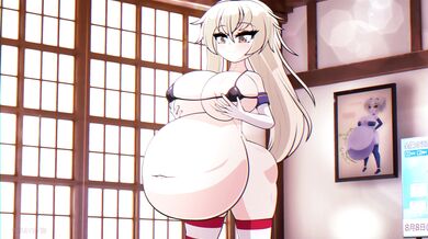 Watch this hot anime babe get swallowed alive by a giant squid monster in "Shimakaze, the Voracious Squid"!