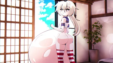 Watch this hot anime babe get swallowed alive by a giant squid monster in "Shimakaze, the Voracious Squid"!