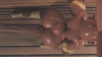 "The Nerdy Librarian's Anal Dildo Adventure"
