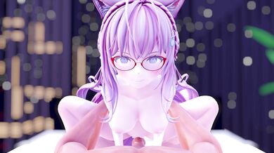 "Hentai PORN: Koyori - Naked & Glasses Ver. [Crazy Passionate Love]"