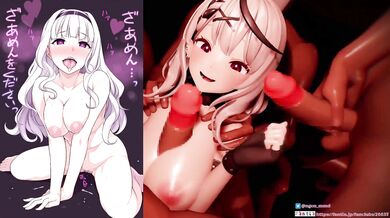 Watching this HENTAI MMD EDIT porn video will make you feel like a perverted god!