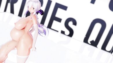 "The futa bride and her giant breasts are ready to please the groom, but there's one problem - they're both virgins!"