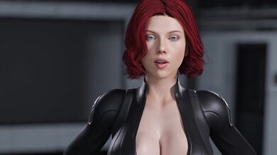 "Black Widow - Anal Insertion with AI Voice [Redmoa]"