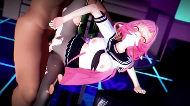 "Running through the forest, our hero encounters a mysterious elf girl with a difference."